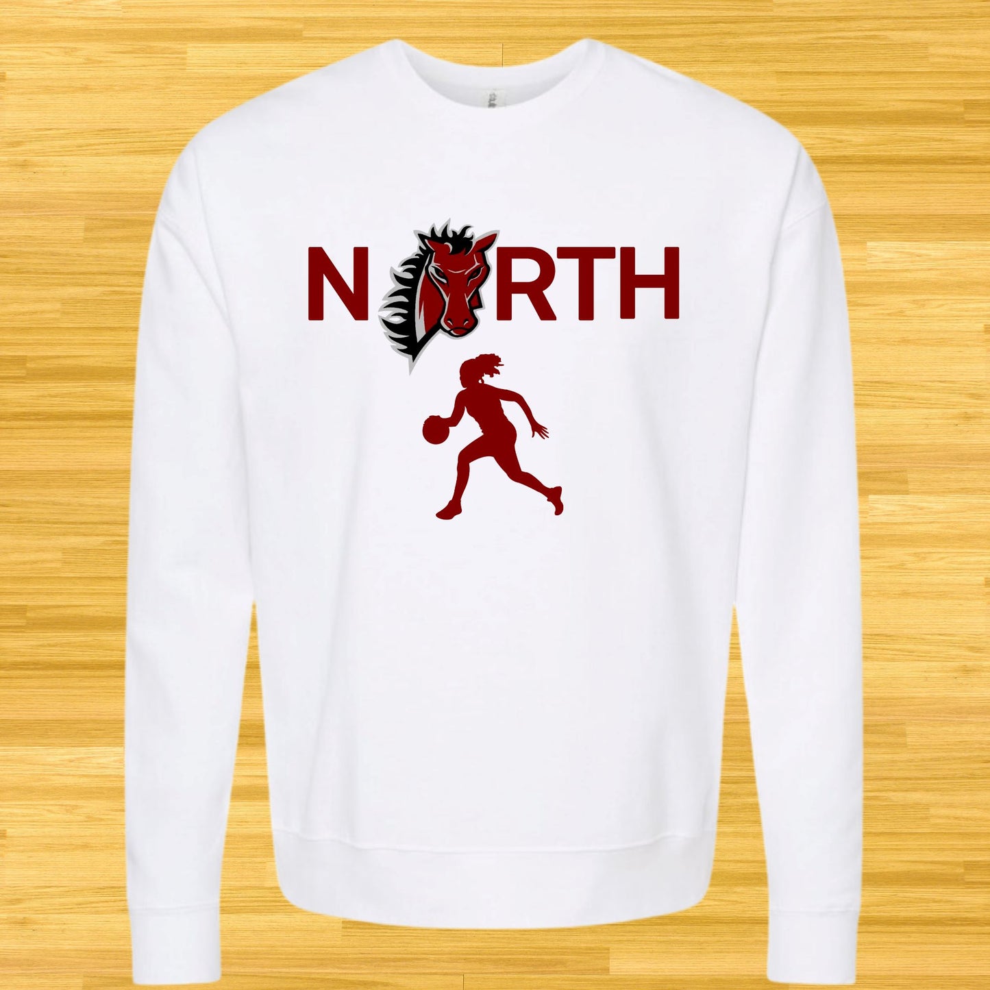 LSN Crewneck Sweatshirt B1ack By Design LLC