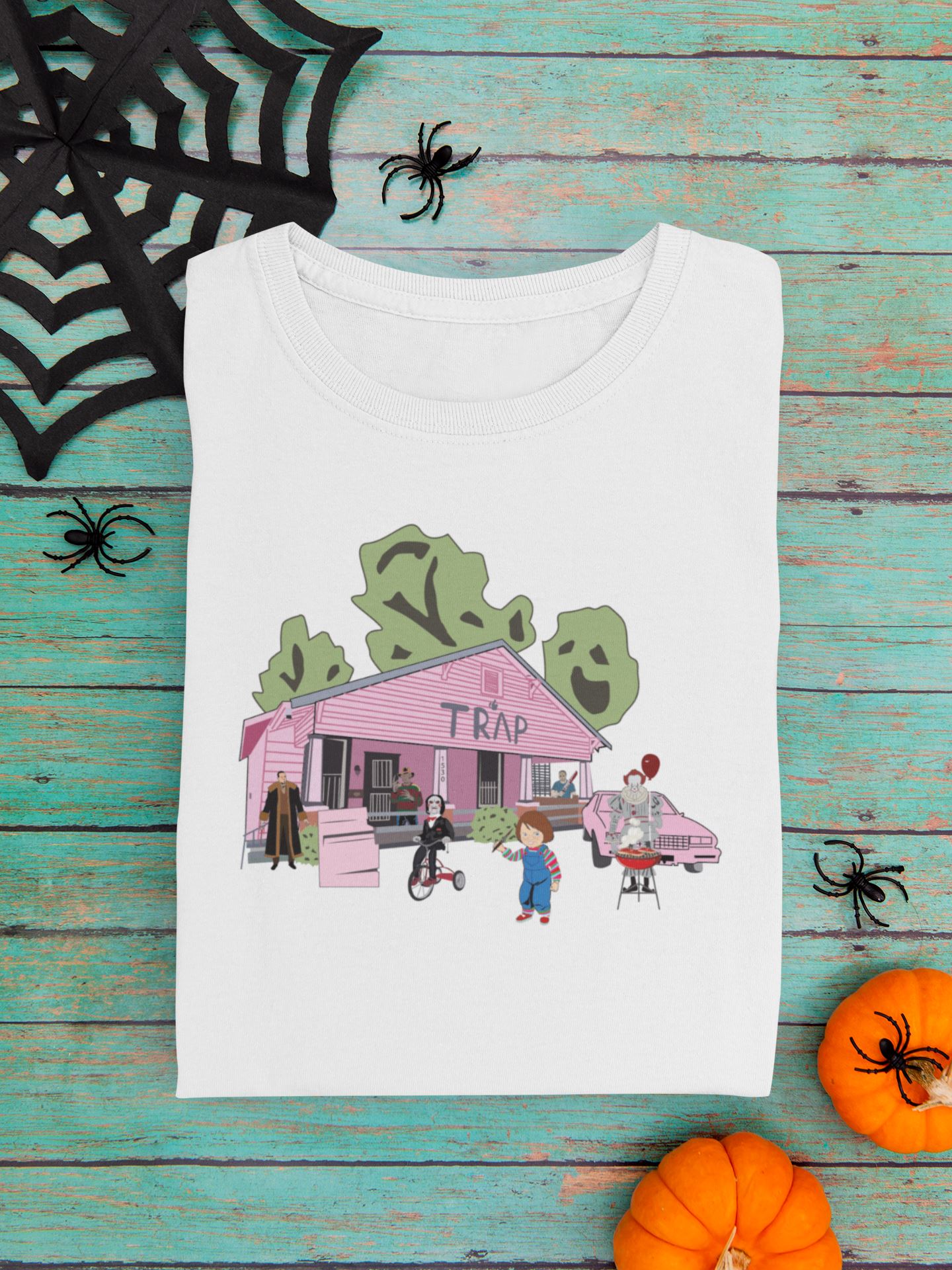 Trap Halloween Themed T-Shirt/Hoodie Shirt B1ack By Design LLC