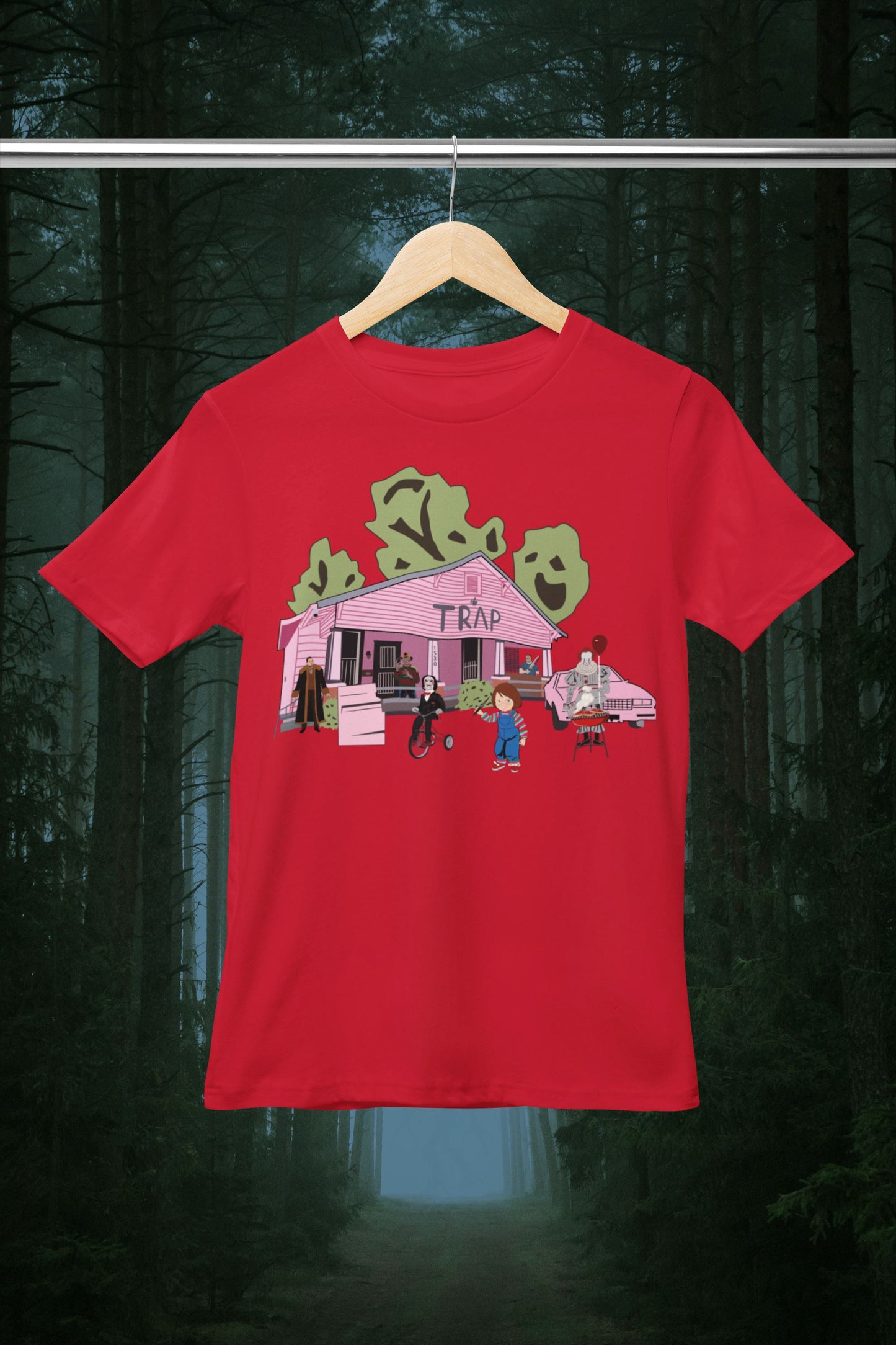 Trap Halloween Themed T-Shirt/Hoodie Shirt B1ack By Design LLC
