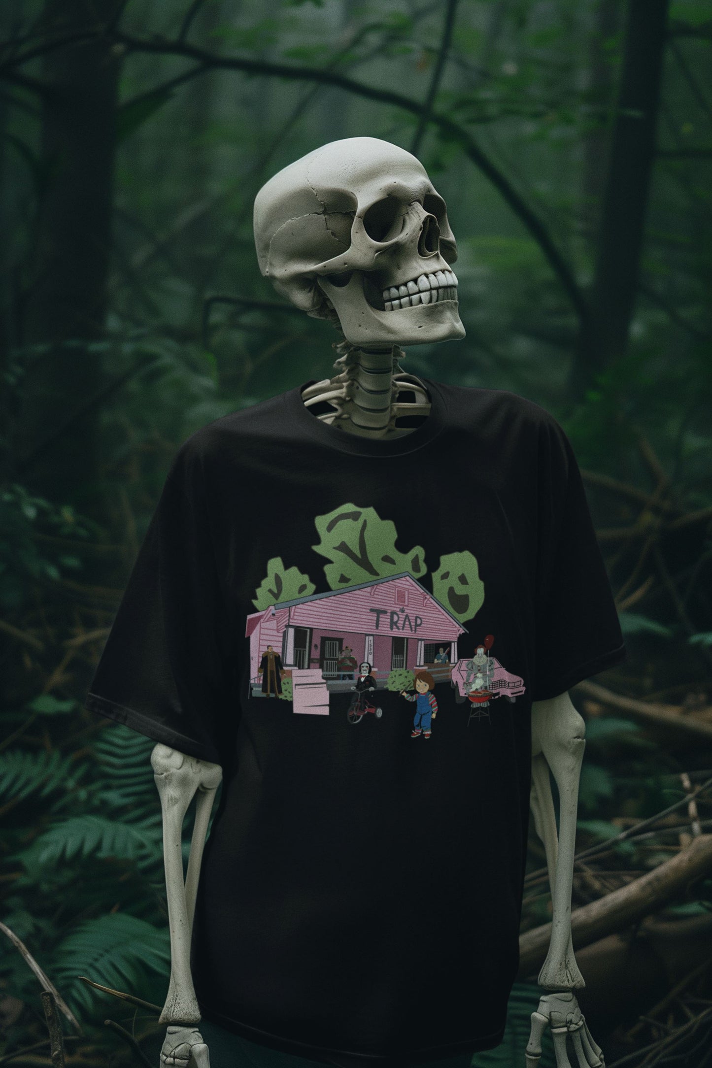 Trap Halloween Themed T-Shirt/Hoodie Shirt B1ack By Design LLC