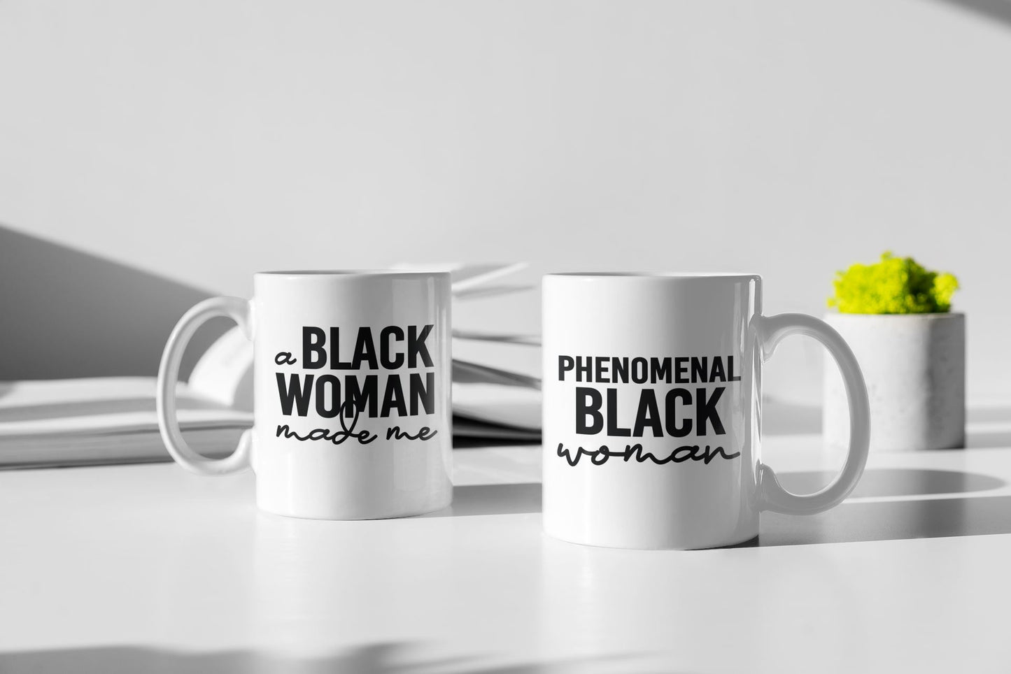 Black and Educated Mug / Black Queen Mug / Melanin Goddess Mug Travel Cup/Mug B1ack By Design LLC