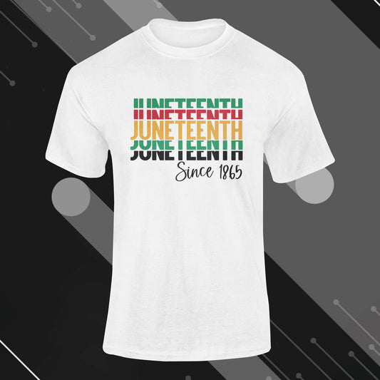 Juneteenth Shirt, 1865 T-Shirt B1ack By Design LLC