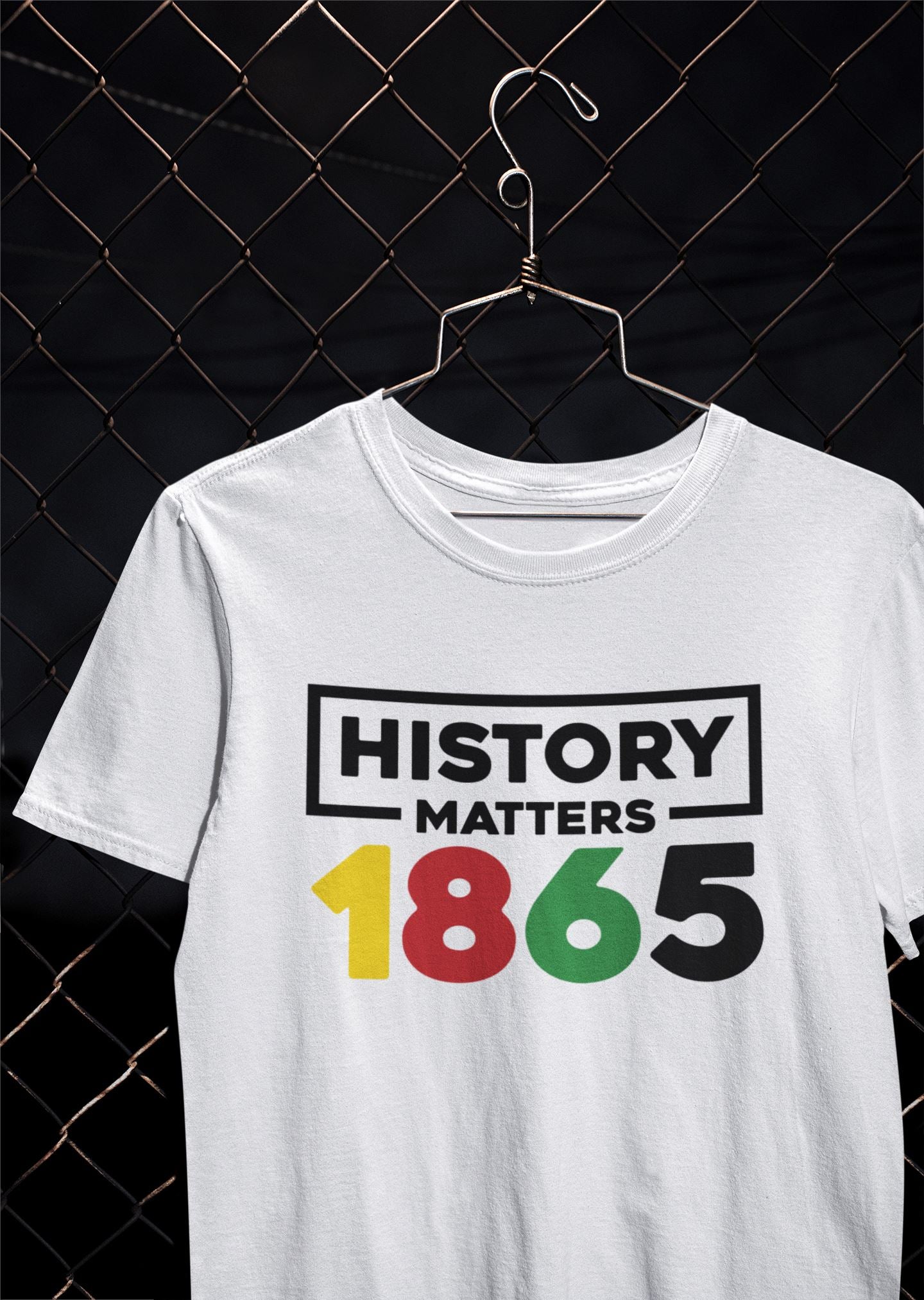 Juneteenth Shirt, 1865 T-Shirt B1ack By Design LLC