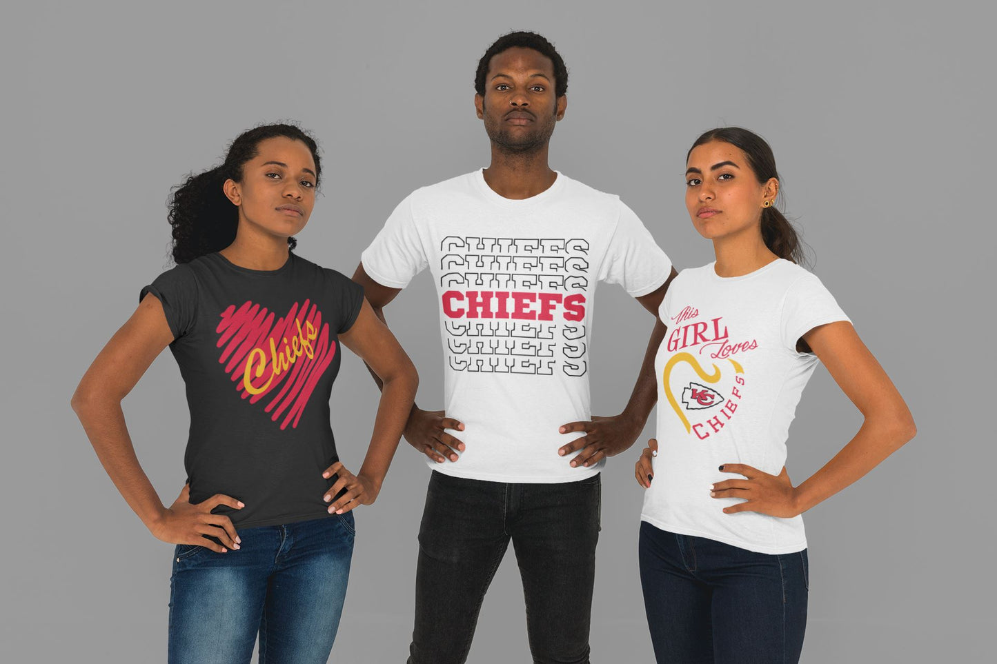 Kansas City Chiefs T-Shirt Shirt B1ack By Design LLC