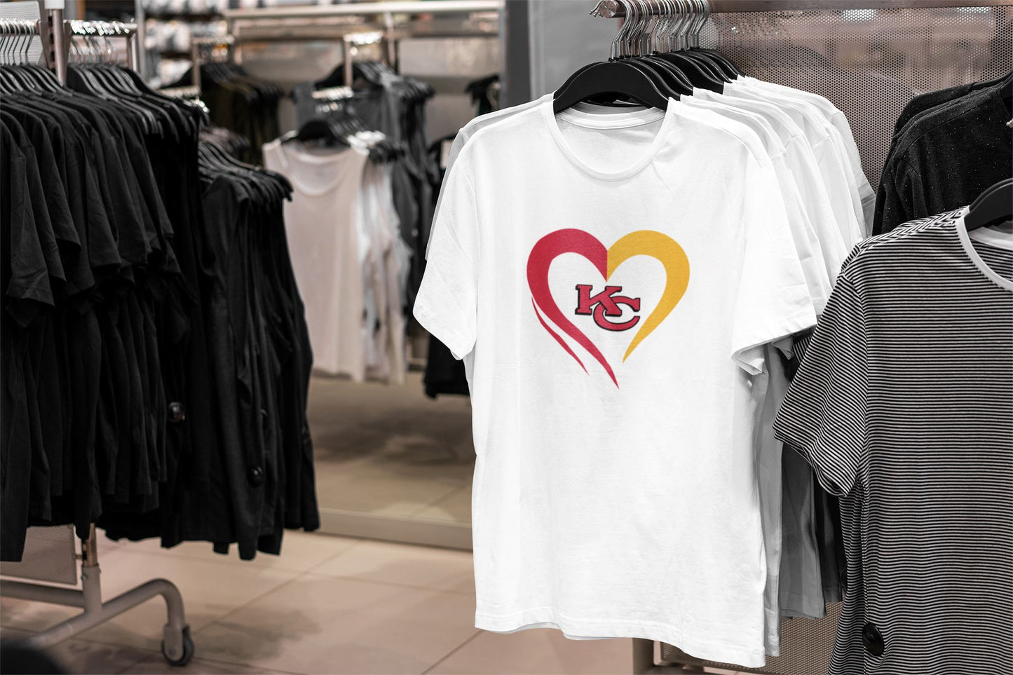 Kansas City Chiefs T-Shirt Shirt B1ack By Design LLC
