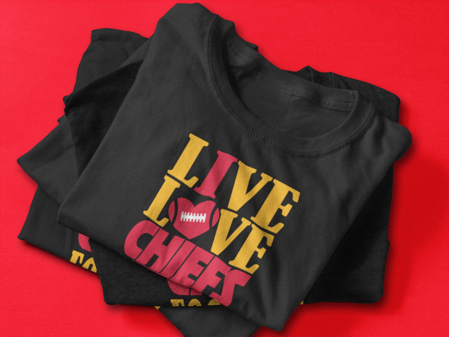 Kansas City Chiefs T-Shirt Shirt B1ack By Design LLC