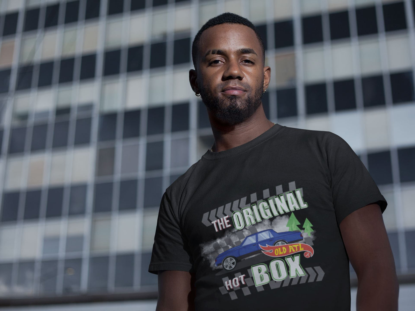 Old ATL - Original Hot Box T-Shirt B1ack By Design LLC