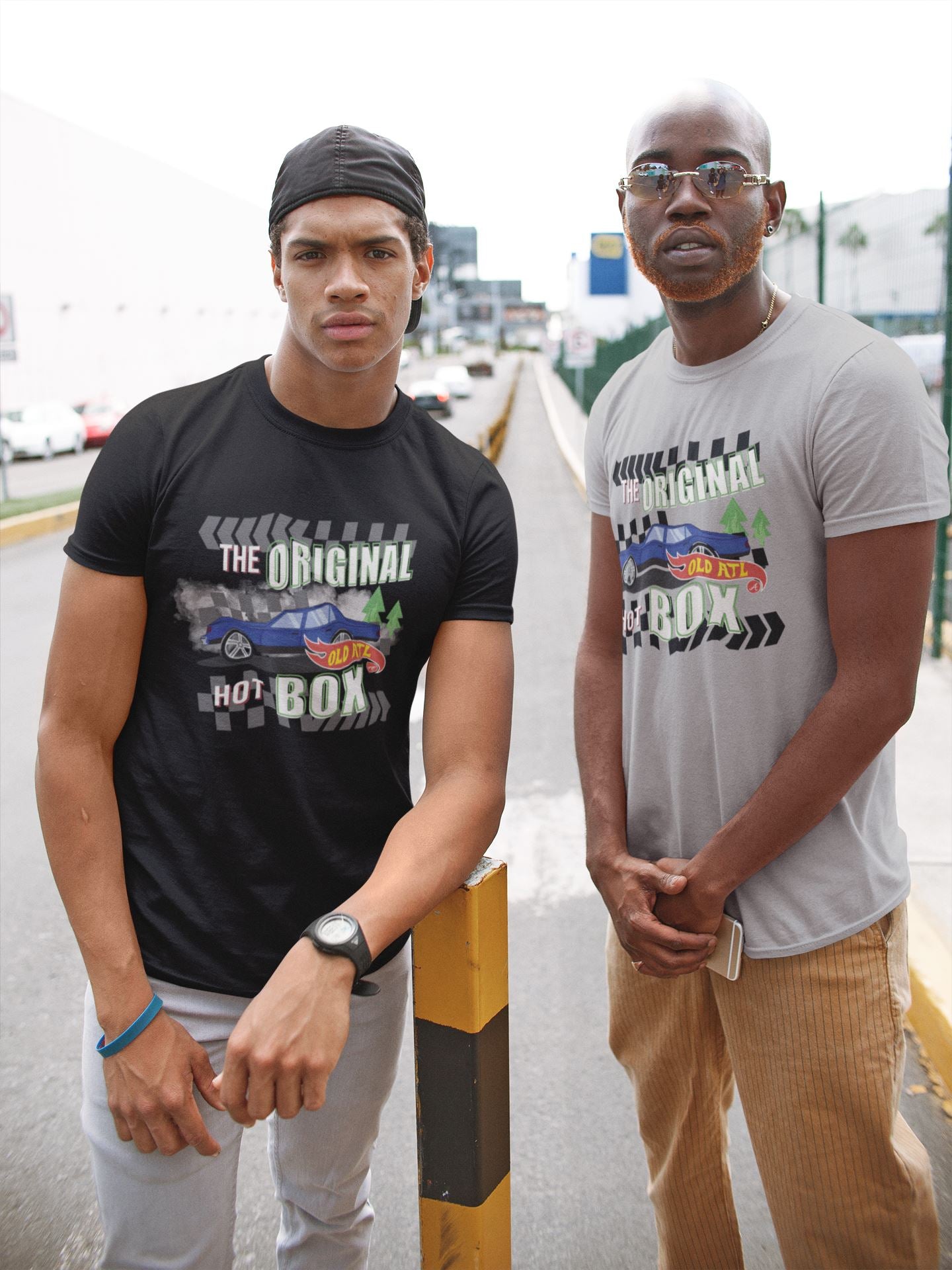 Old ATL - Original Hot Box T-Shirt B1ack By Design LLC