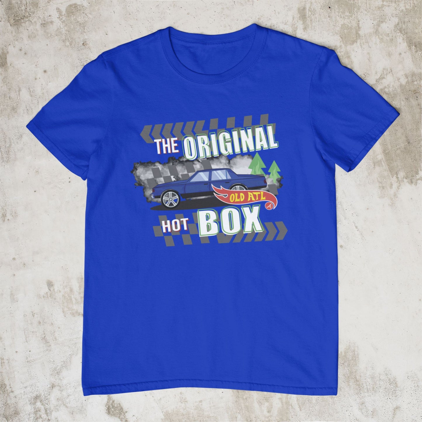 Old ATL - Original Hot Box T-Shirt B1ack By Design LLC