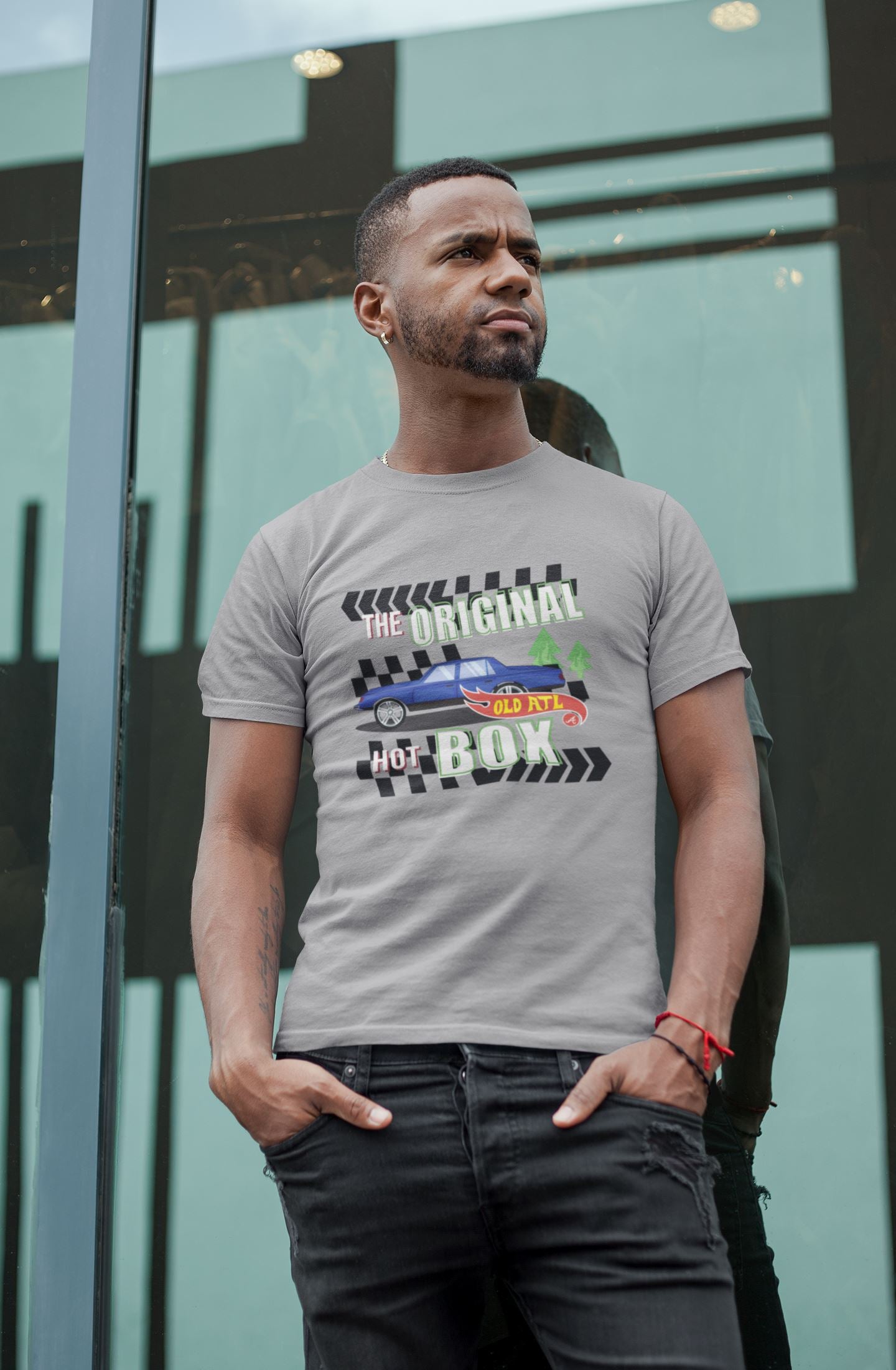 Old ATL - Original Hot Box T-Shirt B1ack By Design LLC