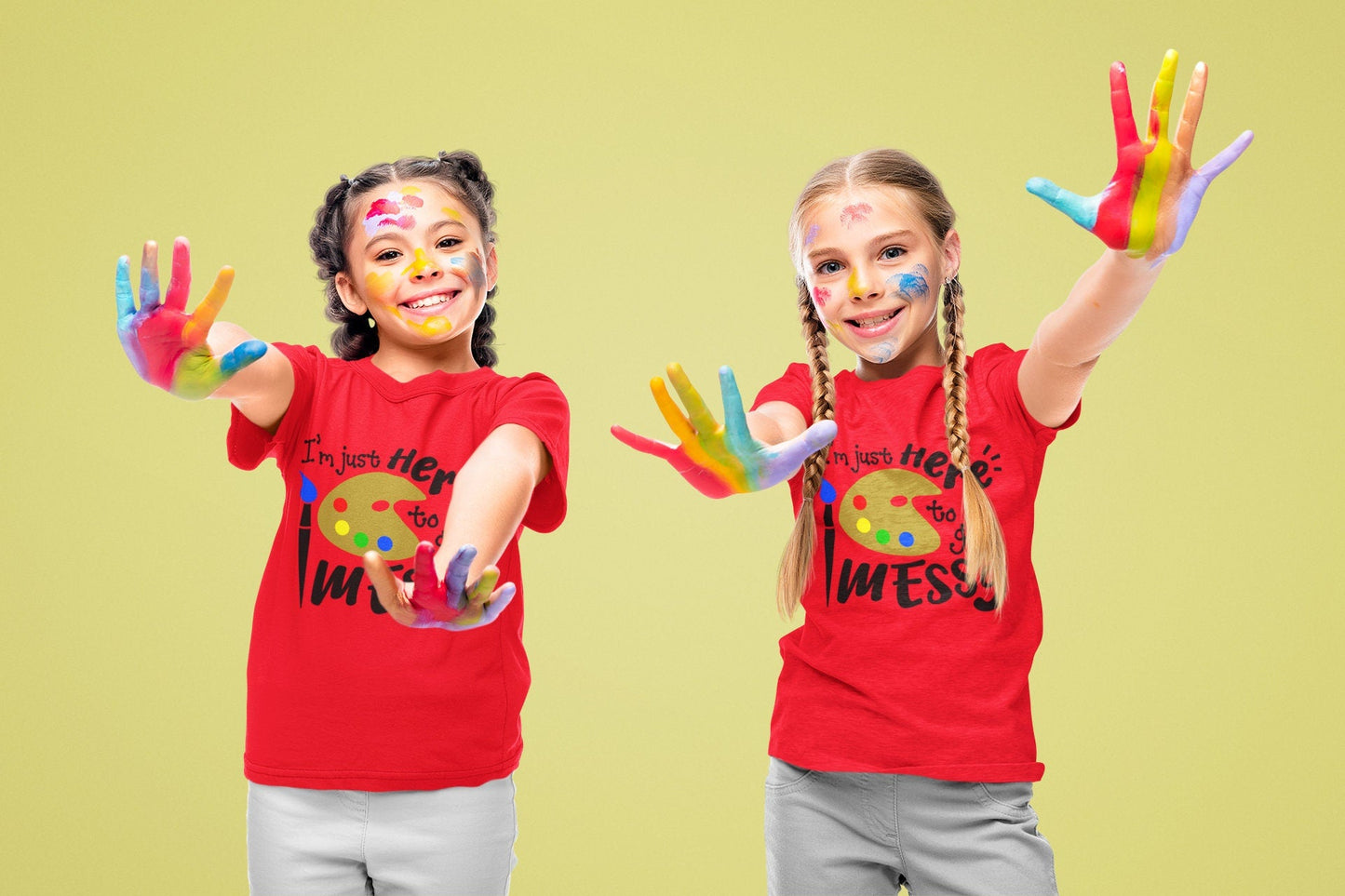 Paint Party T-Shirt, Kids Paint Party, Birthday T-Shirt, Art Party T-Shirt, Party Shirts, Matching Shirts, Artist Shirts, Paint Party B1ack By Design LLC