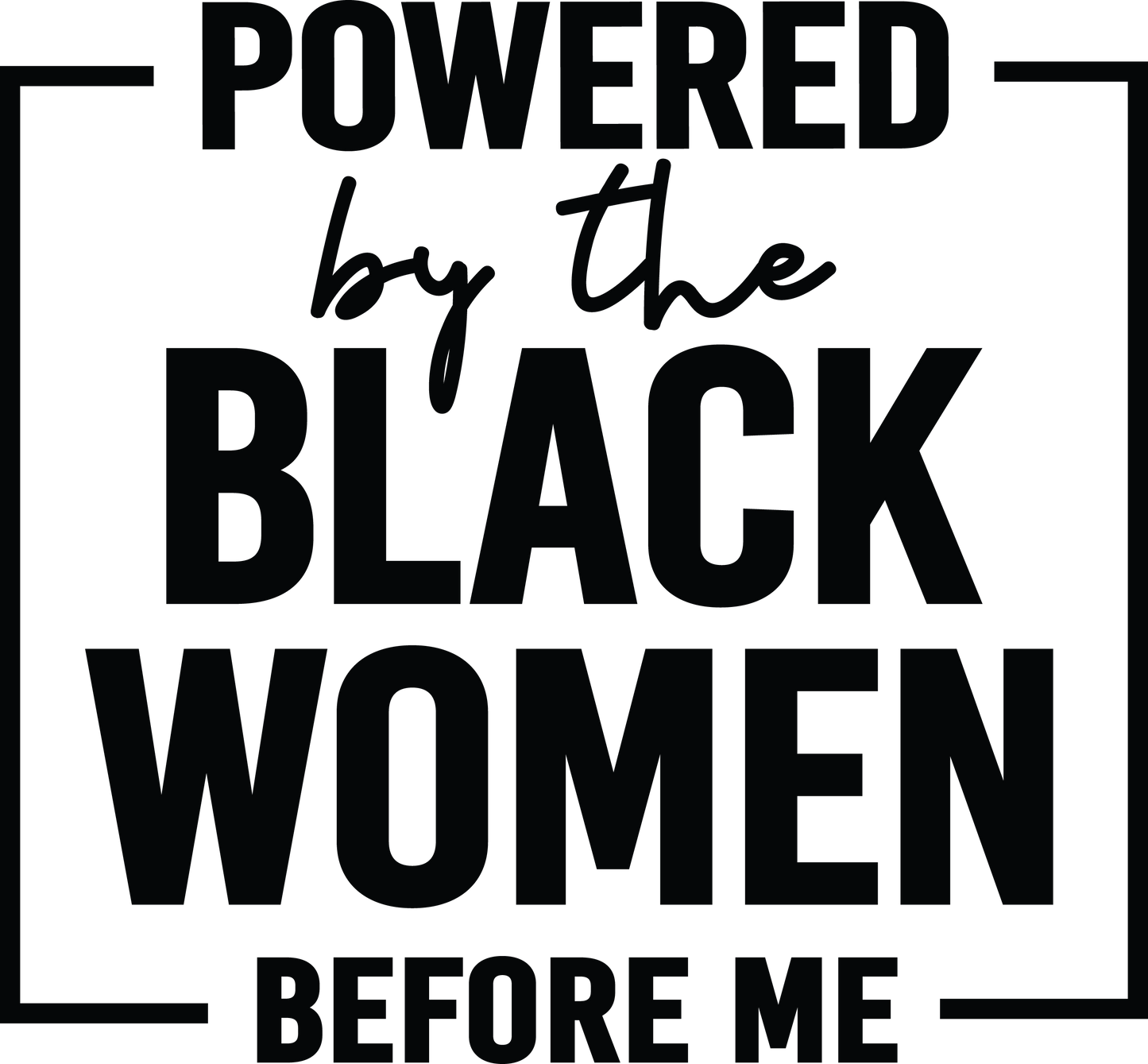 Plastic 30-oz Water Bottle: Black and Educated / Black Queen / Melanin Goddess Water Bottle B1ack By Design LLC