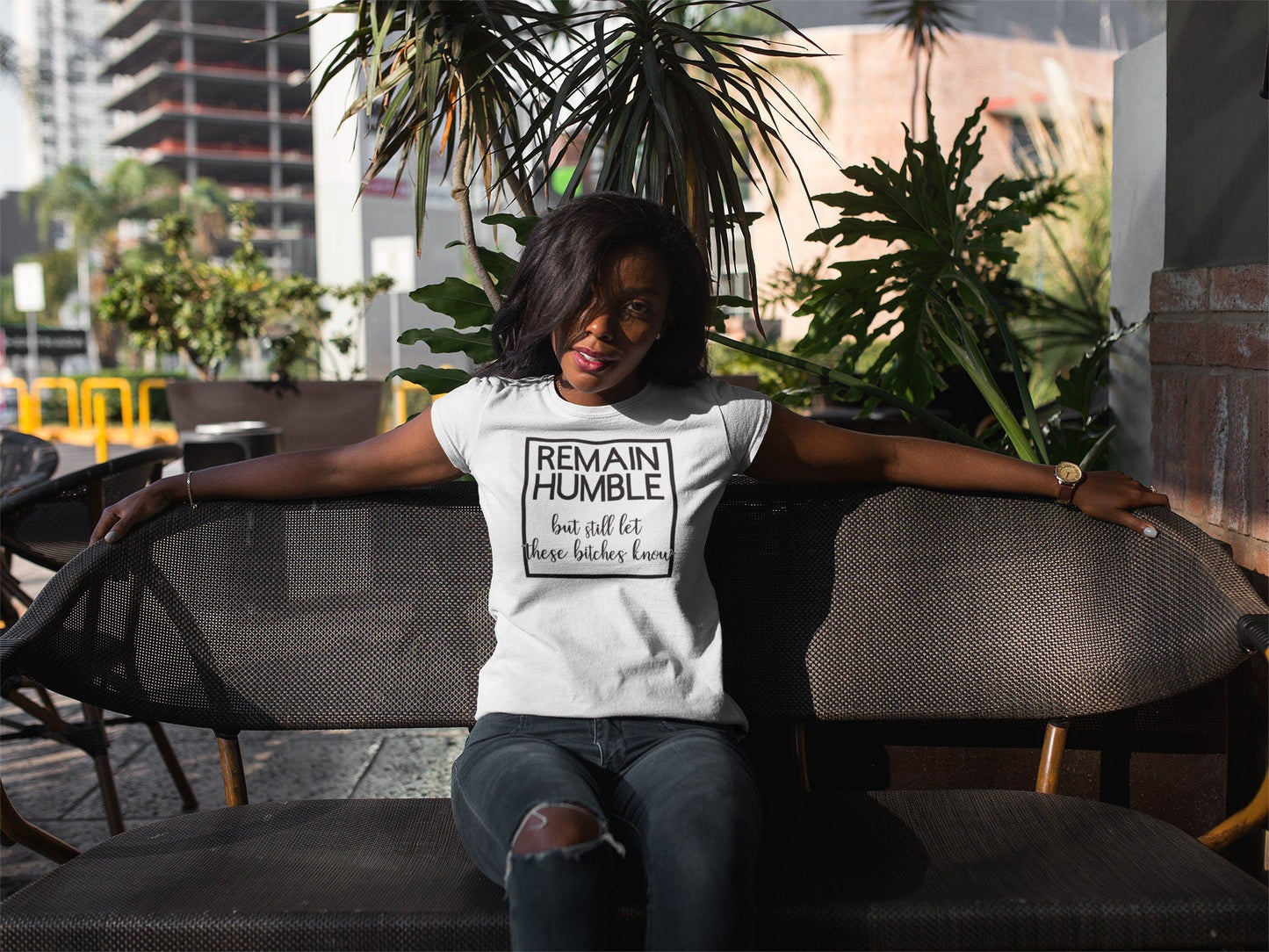 Remain Humble T-Shirt, Let them Know T-Shirt, Graphic Tee B1ack By Design LLC