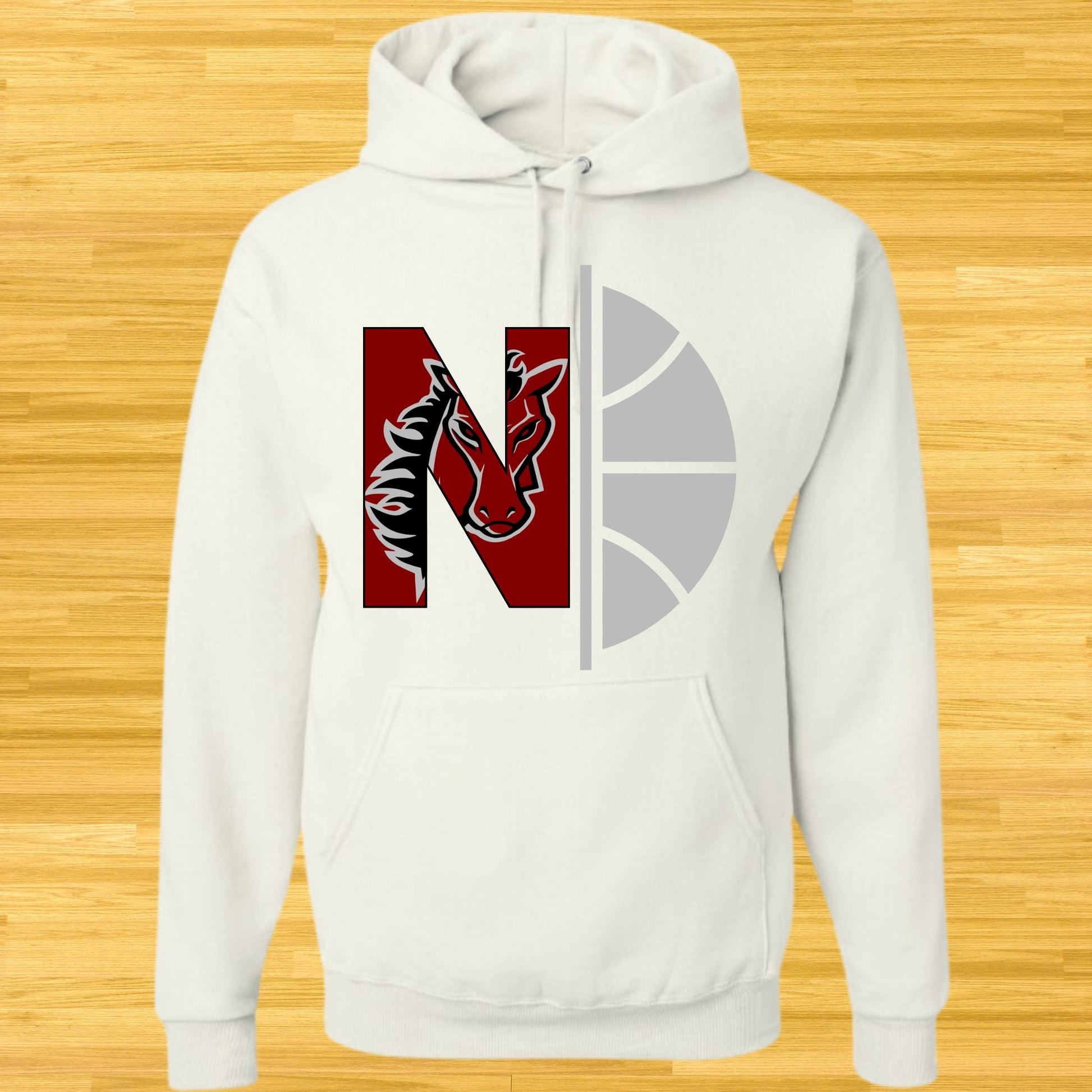 LSN Hooded Sweatshirt (Hoodie) B1ack By Design LLC 