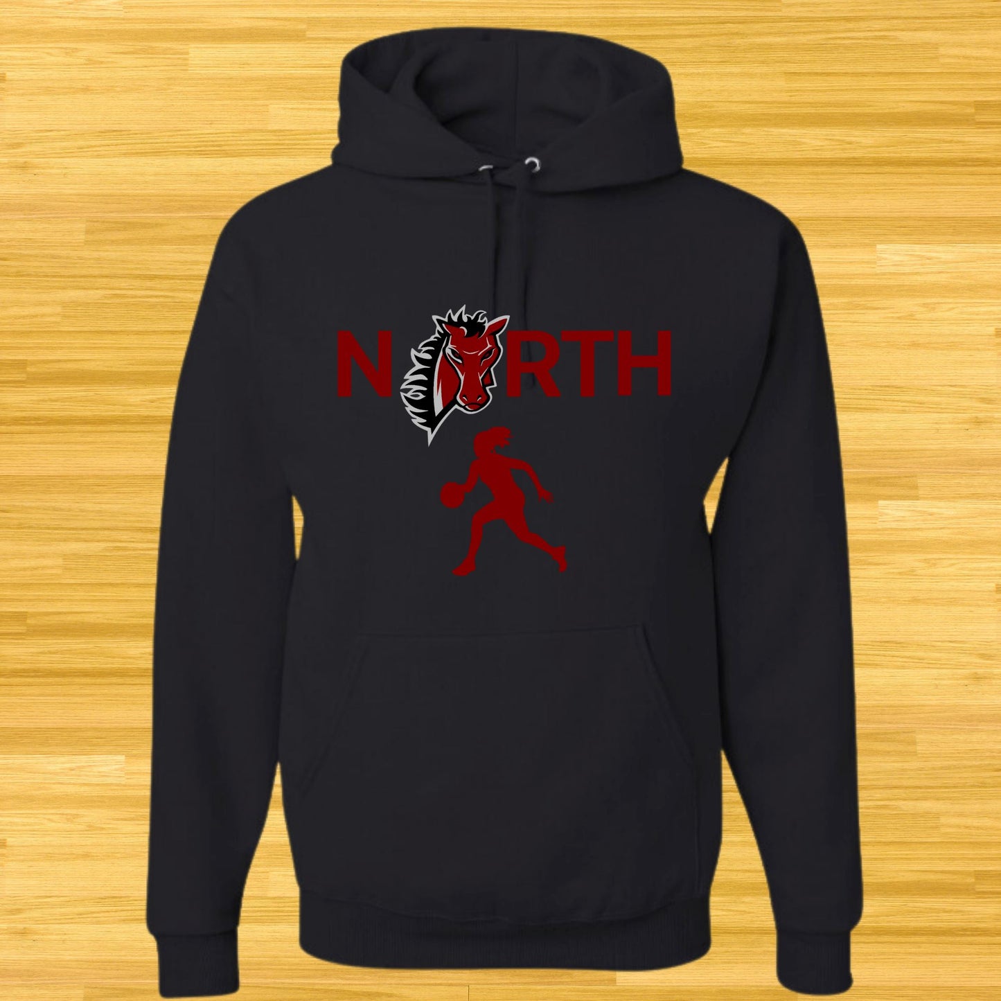 LSN Hooded Sweatshirt (Hoodie) B1ack By Design LLC 
