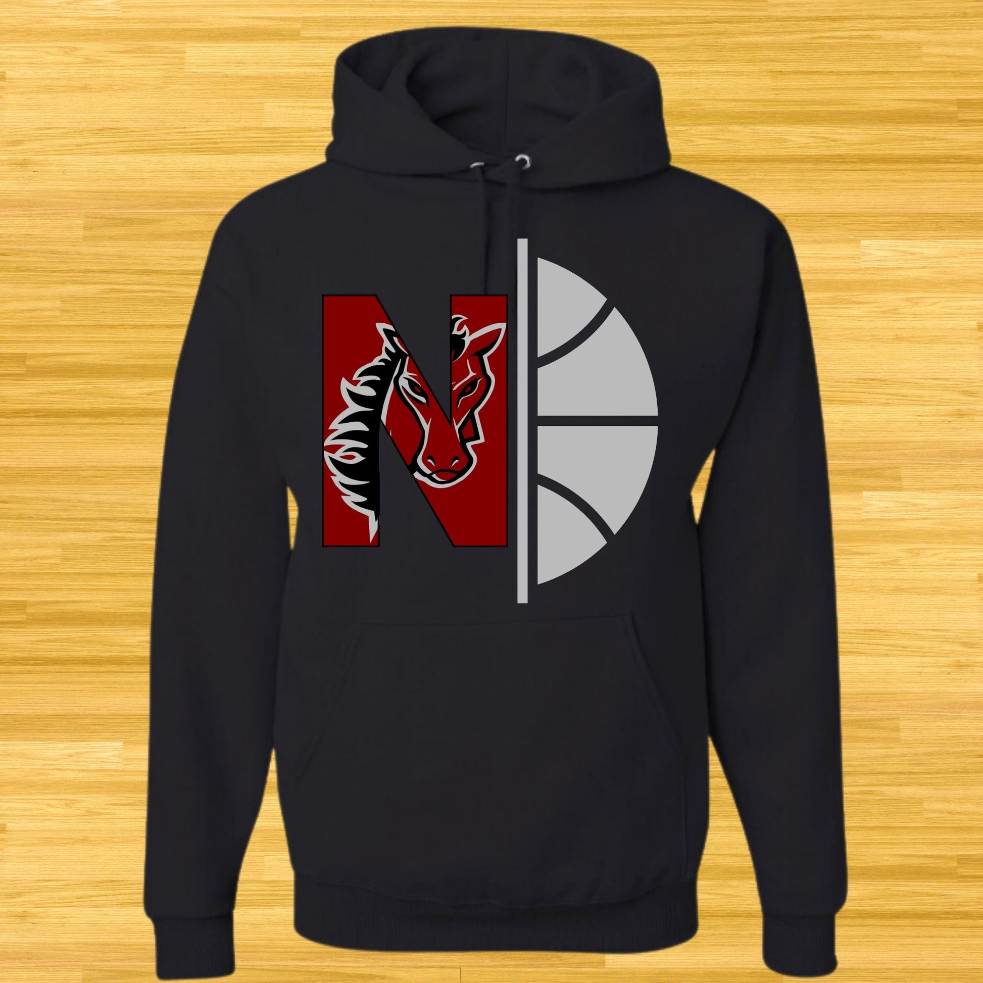 LSN Hooded Sweatshirt (Hoodie) B1ack By Design LLC 