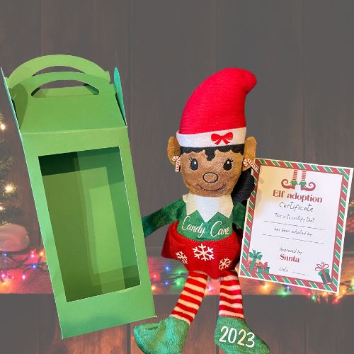 Personalized Elf | Stocking Stuffer | Christmas Decoration Stuffed Animals B1ack By Design LLC 