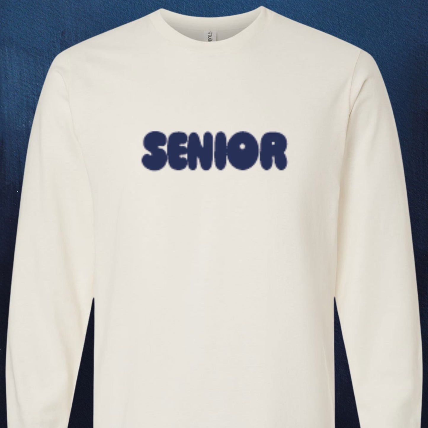 SENIOR (Front + Back) Long-Sleeve Shirt Design PRE-ORDER B1ack By Design LLC 