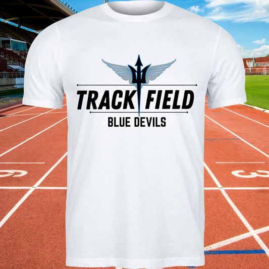 Track & Field Blue Devils B1ack By Design LLC 