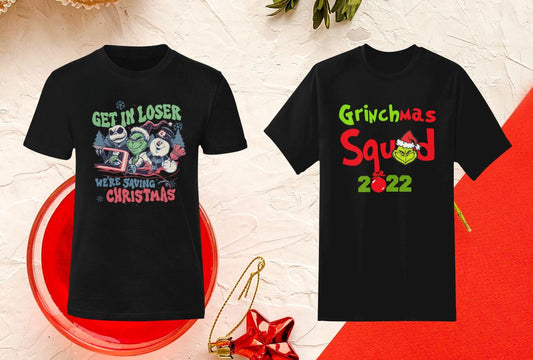 Christmas Holiday T-Shirt, Matching Family Shirts B1ack By Design LLC 