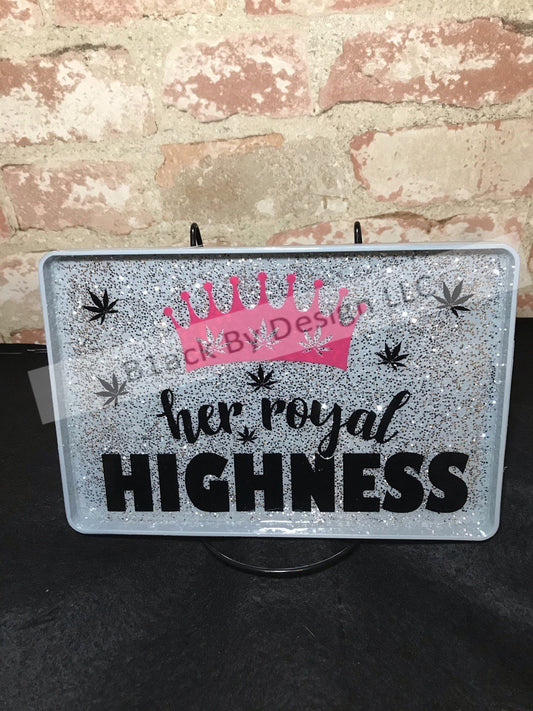 Custom Tray - Royal Highness B1ack By Design LLC 