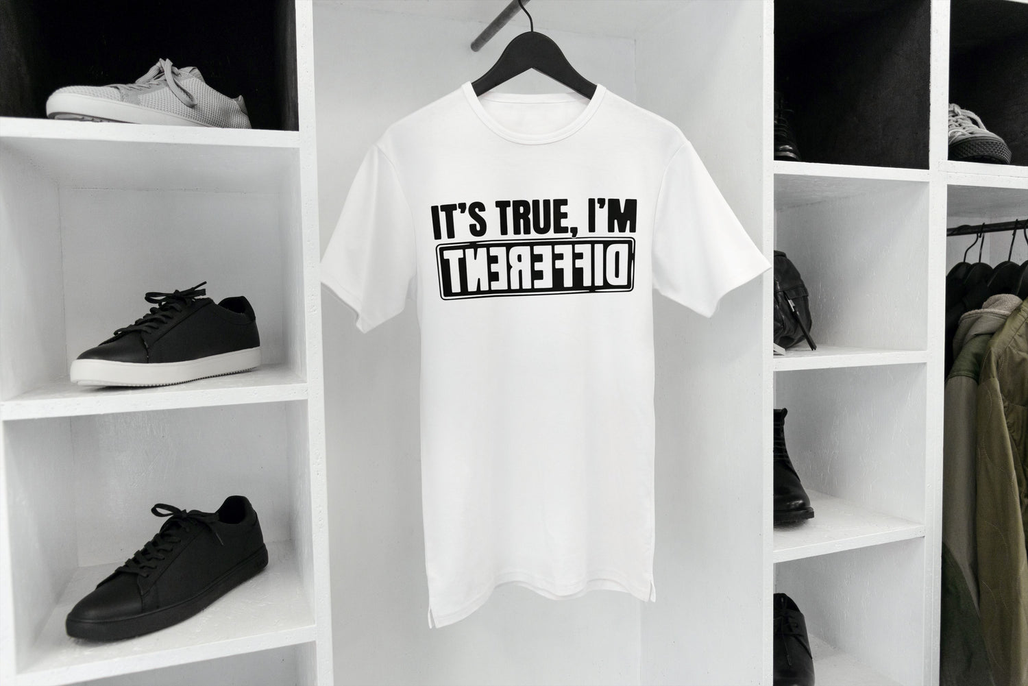It's True - I'm Different T-Shirt B1ack By Design LLC 