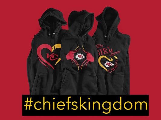 Kansas City Chiefs Hoodie Shirt B1ack By Design LLC 