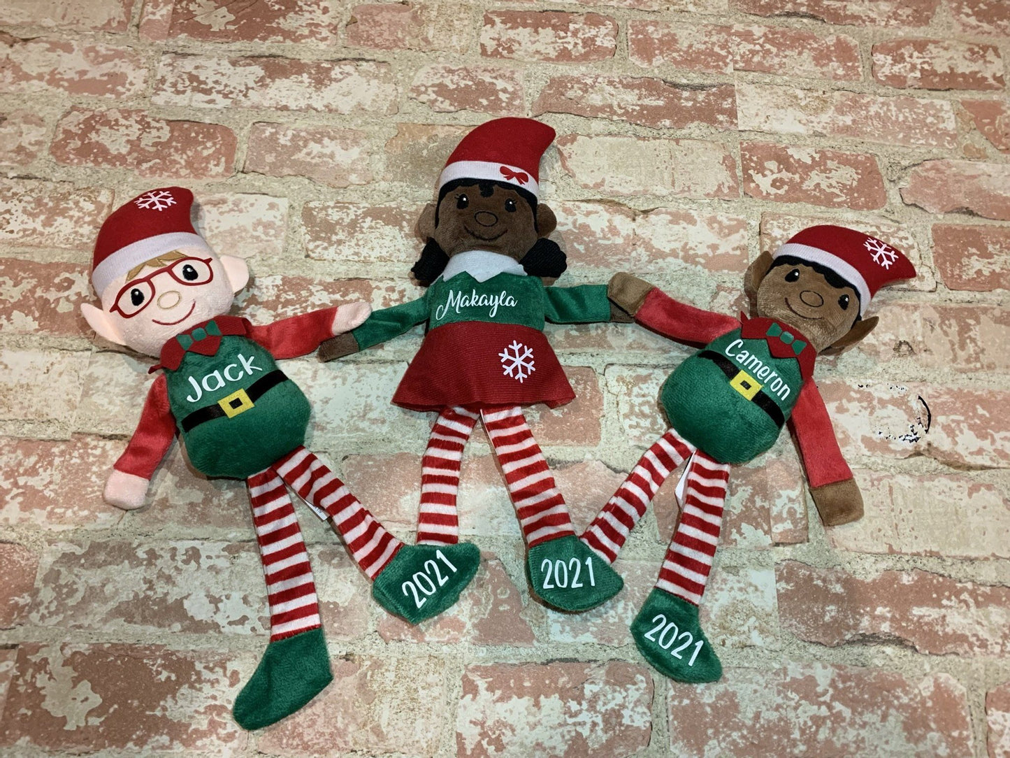 Personalized Elf | Stocking Stuffer | Christmas Decoration Stuffed Animals B1ack By Design LLC 