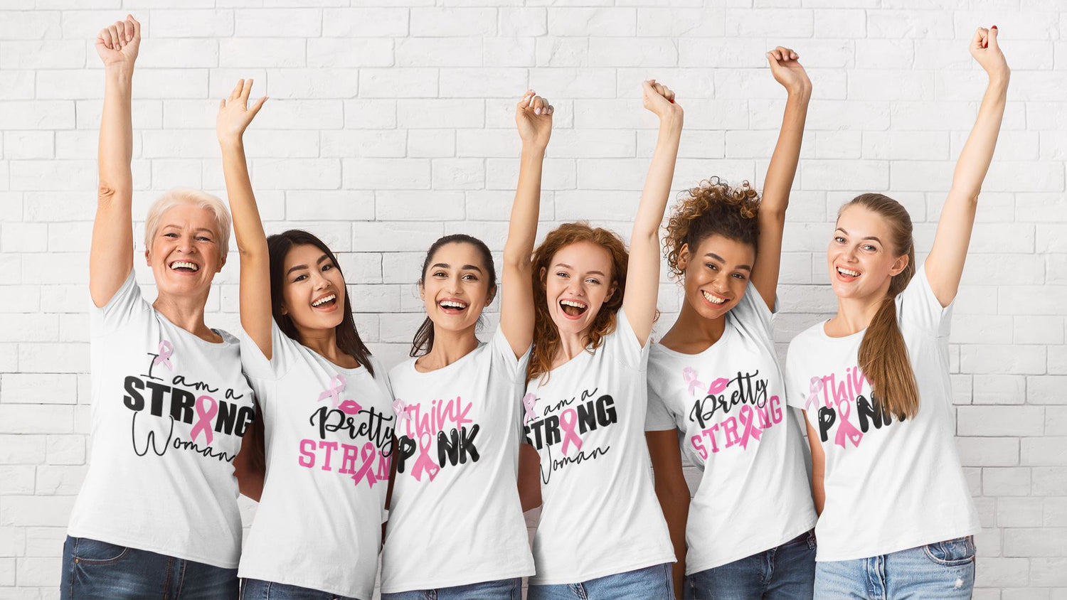 Pink Ribbon T-Shirt, Breast Cancer Awareness T-Shirt B1ack By Design LLC 