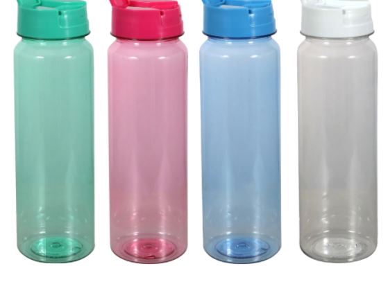 Plastic 30-oz Water Bottle: Black and Educated / Black Queen / Melanin Goddess Water Bottle B1ack By Design LLC 