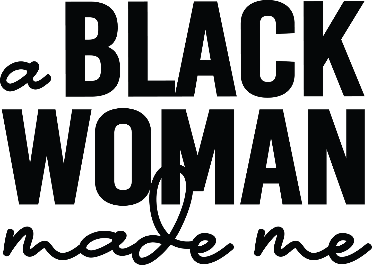 Plastic 30-oz Water Bottle: Black and Educated / Black Queen / Melanin Goddess Water Bottle B1ack By Design LLC 