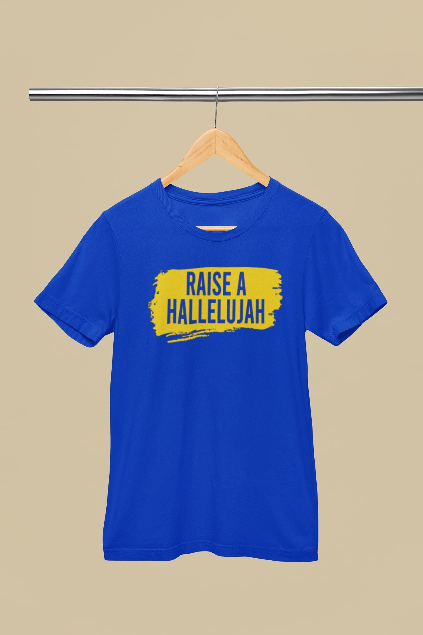 Raise a Hallelujah T-Shirt Shirt B1ack By Design LLC 