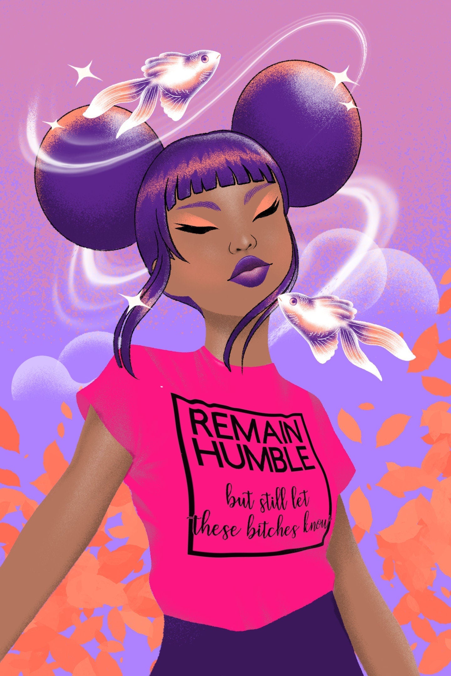 Remain Humble T-Shirt, Let them Know T-Shirt, Graphic Tee B1ack By Design LLC 